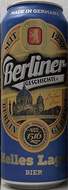 BERLINER GESCHICHTE-Beer-500mL-Russian Federation