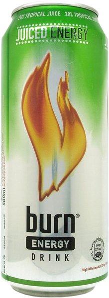 BURN-Energy drink -tropical-500mL-Sweden
