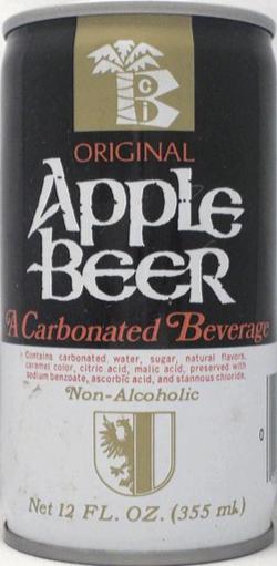 APPLE BEER-Apple soda-355mL-United States