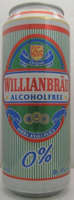WILLIANBRAU-Beer -alcohol free-500mL-Italy