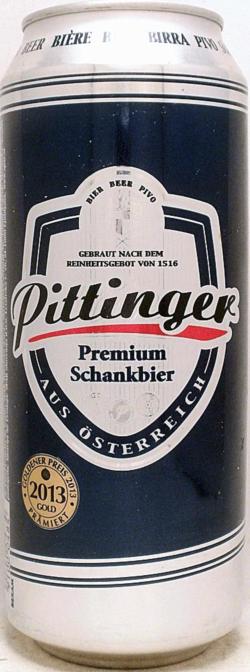 PITTINGER-Beer-500mL-GOLDENER PREIS 2013-Slovenia