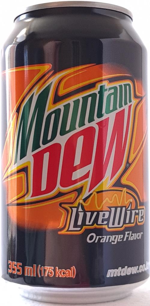 MOUNTAIN DEW-Orange soda-355mL-South Korea