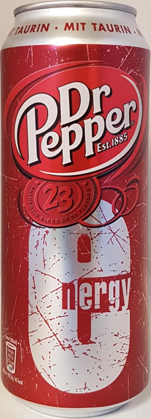 DR PEPPER-Energy drink -cola-500mL-Germany