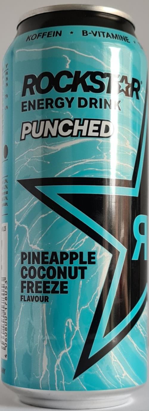 ROCKSTAREnergy drink coconut500mLPUNCHED / PINEAPPLE Germany