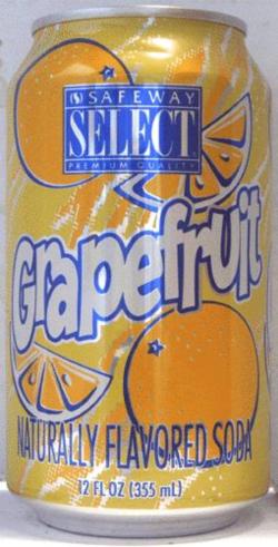 SAFEWAY-Grapefruit soda-355mL-United States