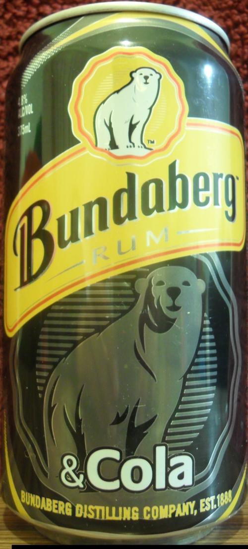 BUNDABERGRum/cola mix375mLBUNDABERG RUM & COLAAustralia