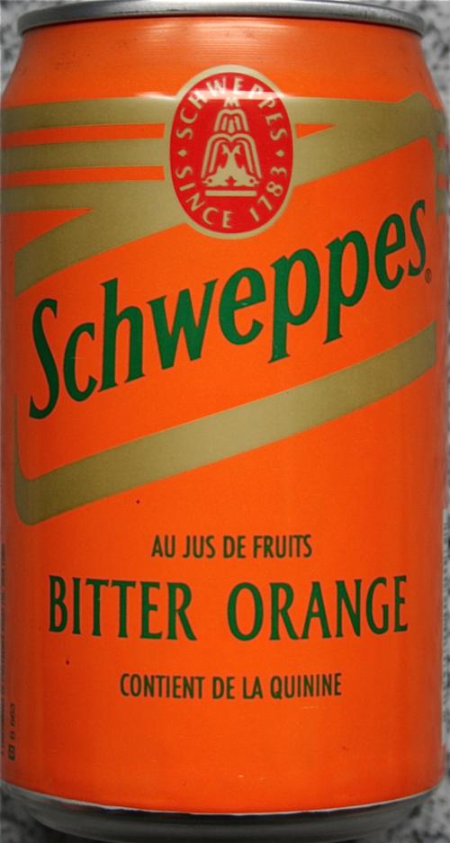 SCHWEPPES-Bitter orange-330mL-Belgium