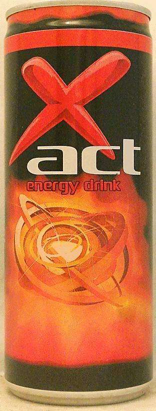 X Act Energy Drink 250ml Hungary