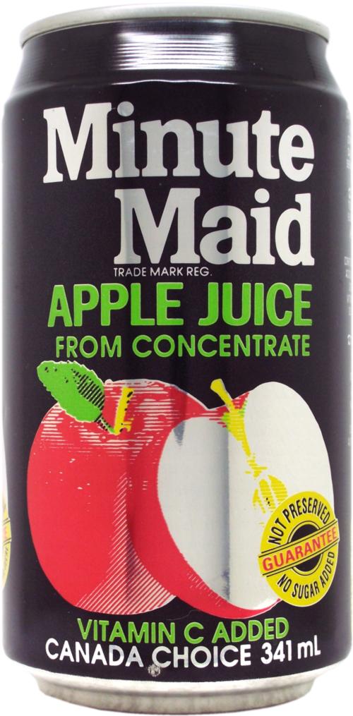 Minute Maid Apple Juice 341ml Canada