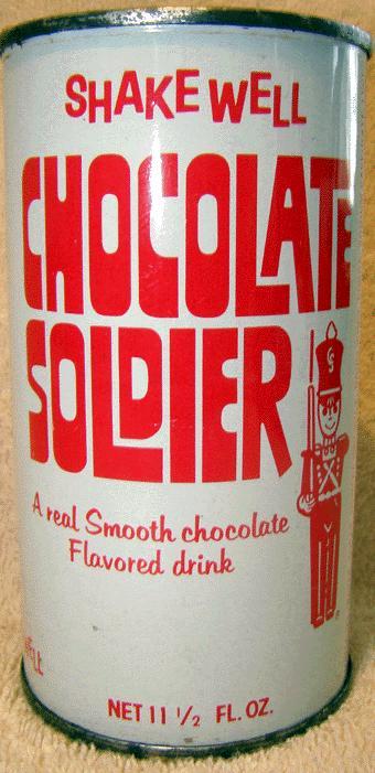 Chocolate Solider FRIDGE MAGNET soda drink sign milk bottle