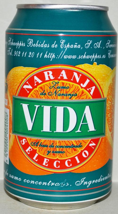 VIDAOrange juice330mLSpain