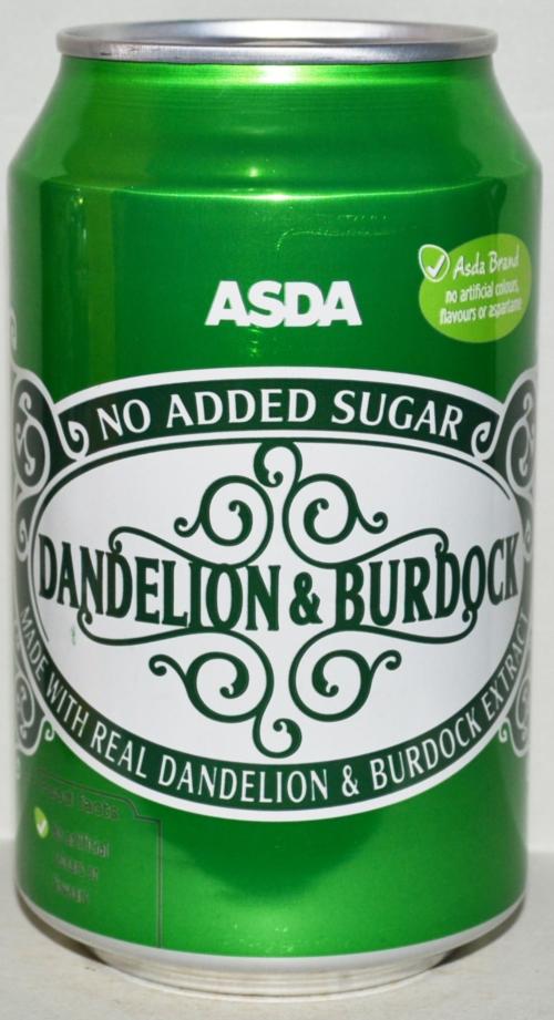 ASDADandelion & burdock330mLGreat Britain ASDADandelion & burdock330mLGreat Britain