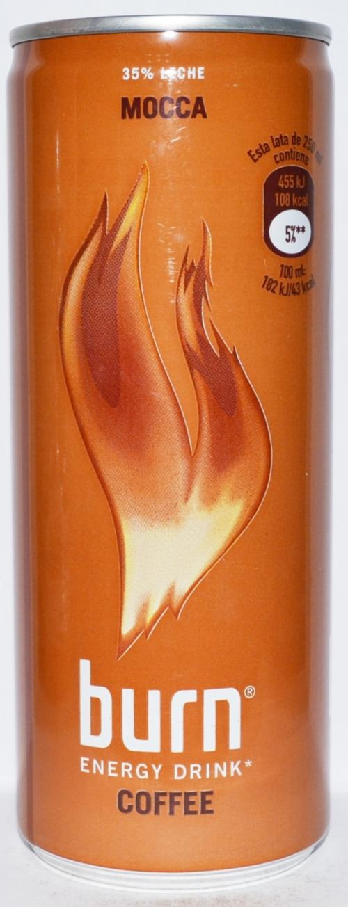 BURN-Energy drink -mocha-250mL-Spain