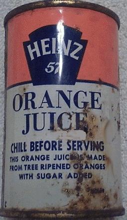 HEINZ-Orange juice-163mL-United States