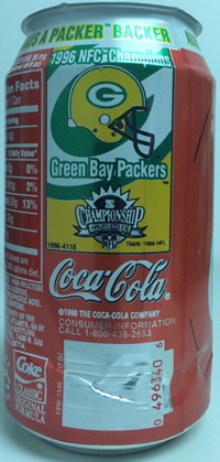 Coca Cola Green Bay Packers